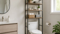 Over-the-Toilet Storage for Small Bathrooms