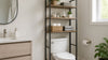Over-the-Toilet Storage for Small Bathrooms