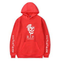 Hooded Sweatshirt with 3D Round Neck Design