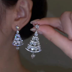 New Christmas Tree Earrings for Women - Chic & Versatile