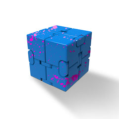 Aluminum Alloy Infinity Cube Stress Relief Toy