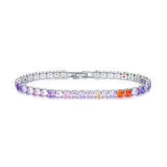 4.0mm Zircon Tennis Bracelet for Men and Women