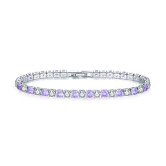 4.0mm Zircon Tennis Bracelet for Men and Women