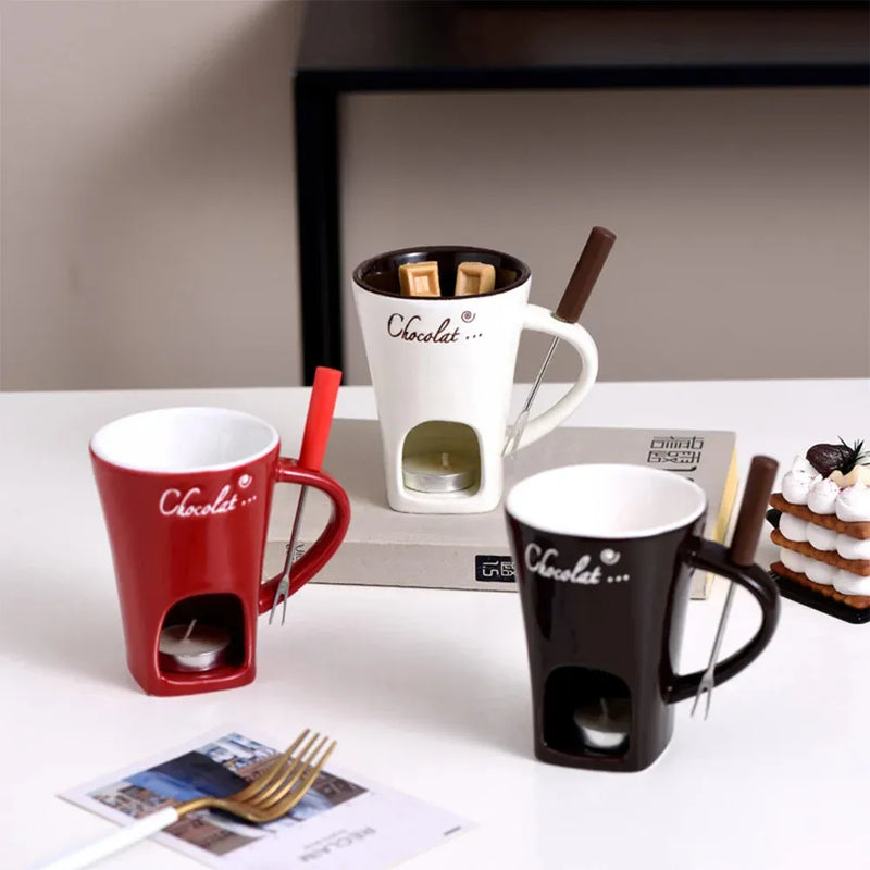 Fondue Mug  – Mini Personal Fondue Pots