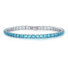 4.0mm Zircon Tennis Bracelet for Men and Women