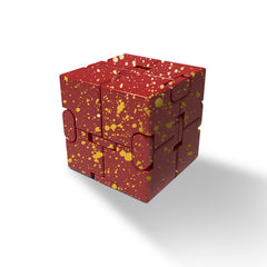 Aluminum Alloy Infinity Cube Stress Relief Toy