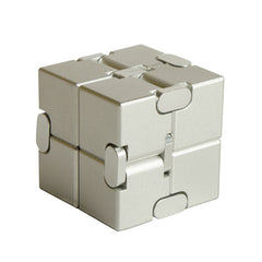 Aluminum Alloy Infinity Cube Stress Relief Toy
