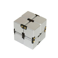 Aluminum Alloy Infinity Cube Stress Relief Toy