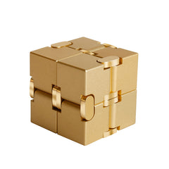 Aluminum Alloy Infinity Cube Stress Relief Toy