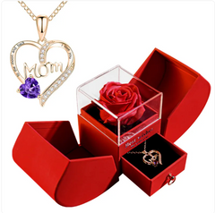 Christmas Necklace Jewelry Gift Box Set