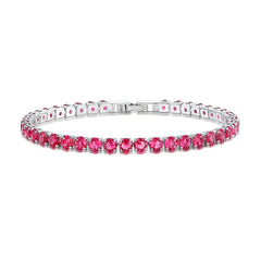 4.0mm Zircon Tennis Bracelet for Men and Women