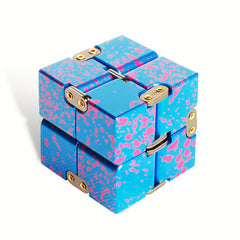 Aluminum Alloy Infinity Cube Stress Relief Toy