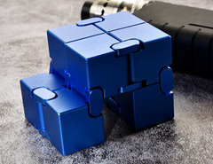Aluminum Alloy Infinity Cube Stress Relief Toy