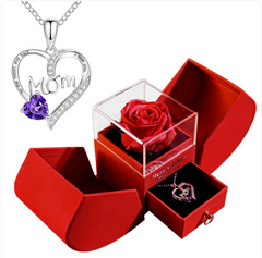 Christmas Necklace Jewelry Gift Box Set