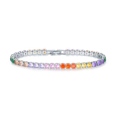 4.0mm Zircon Tennis Bracelet for Men and Women
