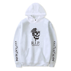 Hooded Sweatshirt with 3D Round Neck Design