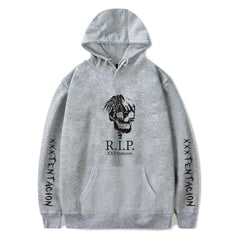Hooded Sweatshirt with 3D Round Neck Design