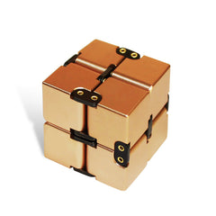 Aluminum Alloy Infinity Cube Stress Relief Toy