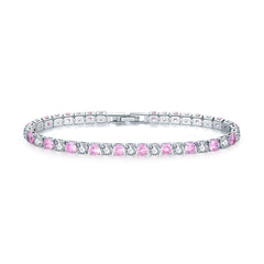 4.0mm Zircon Tennis Bracelet for Men and Women