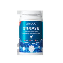 Pearl Whitening Tooth Powder for Fresh Breath and Stains