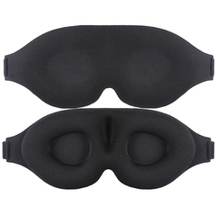 3D Black Sleep Mask