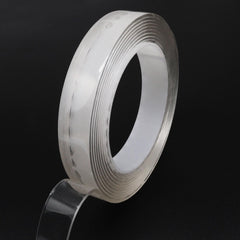 ZHMEINA Double Sided Tape Double Sided Tape Heavy Duty Mounting Tape Edge Protector Edge Protector for Baby Desk Edge Protector Clear Edge Protector Strip 0.8in x 9.84FT (1pcs)