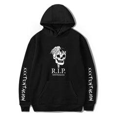 Hooded Sweatshirt with 3D Round Neck Design