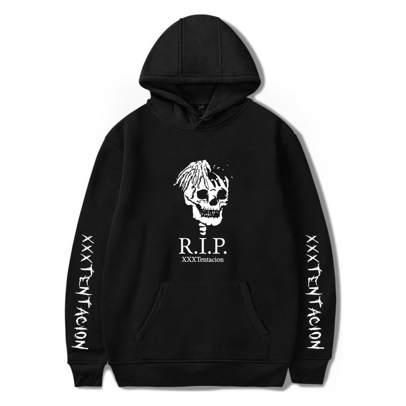 Hooded Sweatshirt with 3D Round Neck Design