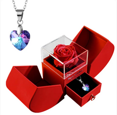 Christmas Necklace Jewelry Gift Box Set